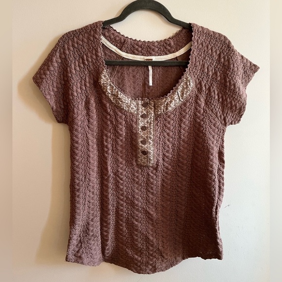 Free People Tops - Free People Scoop-neck Shirt